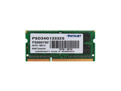 Оперативная память SODIMM DDR3 4GB Patriot