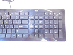 Клавиатура BTC 6311U Ultra Slim Keyboard Black USB - Pic n 289905