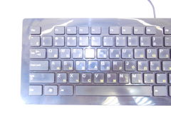Клавиатура BTC 6311U Ultra Slim Keyboard Black USB - Pic n 289905