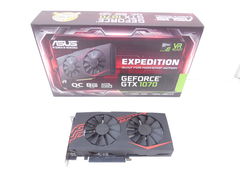 Видеокарта ASUS GeForce GTX 1070 EXPEDITION OC 8Gb