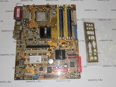 Материнская плата MB ASUS P5GDC-V Deluxe /Socket 775 /3xPCI /2xPCI-E x1 /PCI-E x16 /2xDDR2 /2xDDR /4xSATA /Sound /SVGA /4xUSB /1394 /LAN /LPT /SPDIF /ATX /заглушка