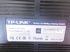 Коммутатор TP-LINK TL-SF1016D, 16 Port 10/100 Mbps - Pic n 290316
