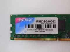 Оперативная память DDR3 2Gb Patriot - Pic n 290682