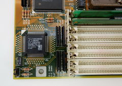 Винтаж! Материнская плата 386 процессор AMD - Pic n 290954