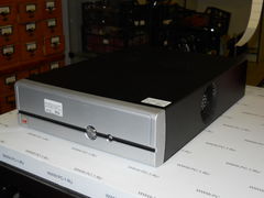 Корпус Desktop mATX InWin BT611 /Front USB, Audio /Серебристо-черный /Fan 80mm /Ножки для вертикальной установки /НОВЫЙ