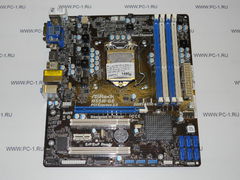Материнская плата MB ASRock H55M-GE /Socket 1156 /2xPCI /PCI-E x16 /PCI-E x1 /4xDDR3 /6xSATA /Sound /VGA /DVI /HDMI /6xUSB /LAN /mATX