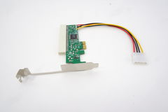 Адаптер PCI-E на PCI + 4 pin Molex питание - Pic n 291800