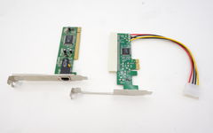 Адаптер PCI-E на PCI + 4 pin Molex питание - Pic n 291800