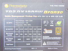 Блок ATX 1000W 80 PLUS Bronze Thermaltake - Pic n 292214