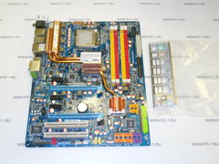 Материнская плата MB Gigabyte GA-X38-DS5 /Socket 775 /2xPCI /2xPCI-E x16 /3xPCI-E x1 /4xDDR2 /Sound /8xSATA /8xUSB /LAN /SPDIF /1394 /miniFireWire /ATX /Заглушка