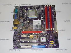 Материнская плата MB ECS G31T-M3 /Socket 775 /2xPCI /PCI-E x16 /PCI-E x1 /4xDDR2 /Sound /4xSATA /4xUSB /LAN /SVGA /COM /mATX /Заглушка