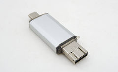Флешка 64GB USB2.0 + OTG microUSB + Type C - Pic n 292873