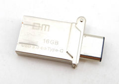 Флэш-накопитель 16GB USB3.0 + Type-C DM PD019