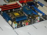 Материнская плата MB ASUS P6T /Socket 1366 /2xPCI /3xPCI-E x16 /PCI-E x1 /6xDDR3 /8xSATA /Sound /6xUSB /LAN /1394 /E-SATA /SPDIF /ATX /НОВЫЙ