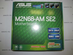 Материнская плата MB ASUS M2N68-AM SE2 /Socket AM2+ /PCI /PCI-E 16x /PCI-E 1x /2xDDR2 /2xSATA /Sound /LAN /4xUSB /SVGA /COM /mATX /BOX