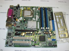 Материнская плата MB HP /Socket 775 /2xPCI /PCI-E x16 /PCI-E x1 /4xDDR DIMM /2xSATA /6xUSB /LAN /Sound /LPT /LAN /COM /SVGA /mATX /заглушка