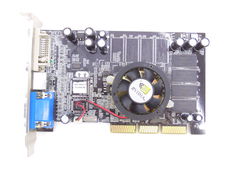 Видеокарта AGP GeForce FX5200 128Mb - Pic n 296303
