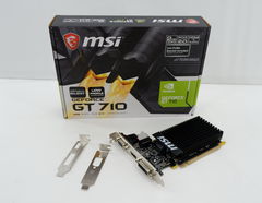 Видеокарта PCI-E 2GB MSI GeForce GT 710 DDR3 2GD3H