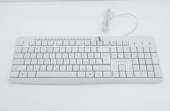 USB Клавиатура Gembird KB-8430M медиа цвет белый 1,5м - Pic n 296977