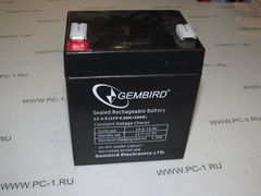 Аккумулятор Gembird 12-4.5 (12V, 4.5Ah)