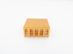 Ребристый радиатор для чипов ПК Gold 22x22x10mm - Pic n 297570