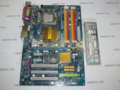 Материнская плата MB Gigabyte GA-EP31-DS3L /Intel P31 Express /Socket 775 /3xPCI /PCI-E x16 /3xPCI-E x1 /4xDDR2 /4xSATA /Sound /4xUSB /LAN /LPT /SPDIF /COM /ATX /заглушка