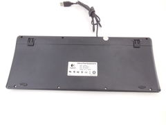 Клавиатура USB Logitech Ultra-Flat Keyboard Black - Pic n 298726