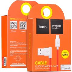 Кабель угловой USB Apple 8 pin HOCO UPL11 красный - Pic n 276739