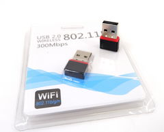WiFi адаптер Ks-is USB 802.11n 300МБ/с компактный