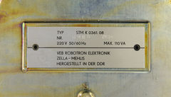 Блок питания Robotron STM K 0361.08 - Pic n 299863