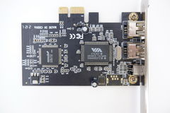 Контроллер PCI-E to FireWire ASM1083 VT6307 - Pic n 292667
