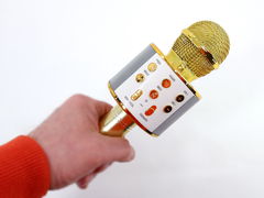 Bluetooth Караоке микрофон с колонкой ws-858