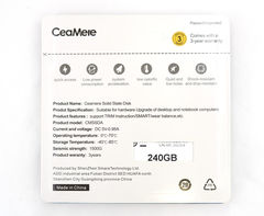 Твердотельный накопитель SSD SATA 240GB CeaMere - Pic n 300708