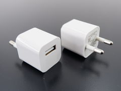 USB Сетевой адаптер питания 1А Orient PU2301 белый