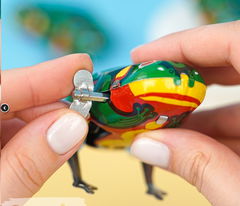 Заводная механическая зелёная лягушка 4см - Pic n 301167