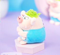 Мягкий брелок Поросёнок голубой, 13 см - Pic n 301169