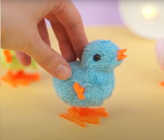 Заводной механический цыпленок 8см Цып-цып - Pic n 301177