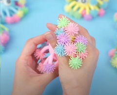 Игрушка мячик-антистресс Монстрик 10см - Pic n 301184