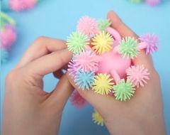 Игрушка мячик-антистресс Монстрик 10см - Pic n 301184