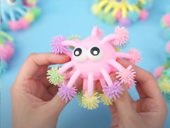 Игрушка мячик-антистресс Монстрик 10см - Pic n 301184