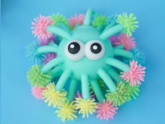 Игрушка мячик-антистресс Монстрик 10см - Pic n 301184