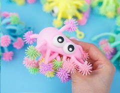 Игрушка мячик-антистресс Монстрик 10см - Pic n 301184