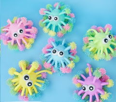 Игрушка мячик-антистресс Монстрик 10см - Pic n 301184