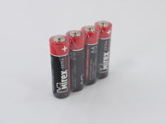 Батарейка AA солевая Mirex R6 в термопленке 4 шт
