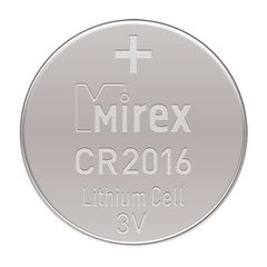 Батарейка CR2016 3В литиевая Mirex в блистере 2шт - Pic n 301411