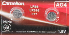 Батарейка Camelion G4 377A-LR626-177 1.55V 1шт. - Pic n 301452
