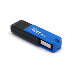 Флэшка USB Flash Drive Mirex CITY COLOR BLAD 4Гб