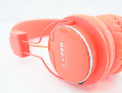 Беспроводные Наушники L-PRO 8809 с MP3, FM оранжев - Pic n 301539