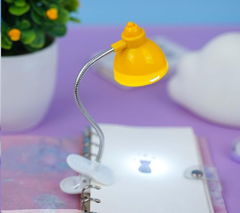 Мини-лампа с Led на батарейке, на прищепке 7см - Pic n 301548