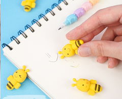 Набор стирательных резинок Пчелка 4шт